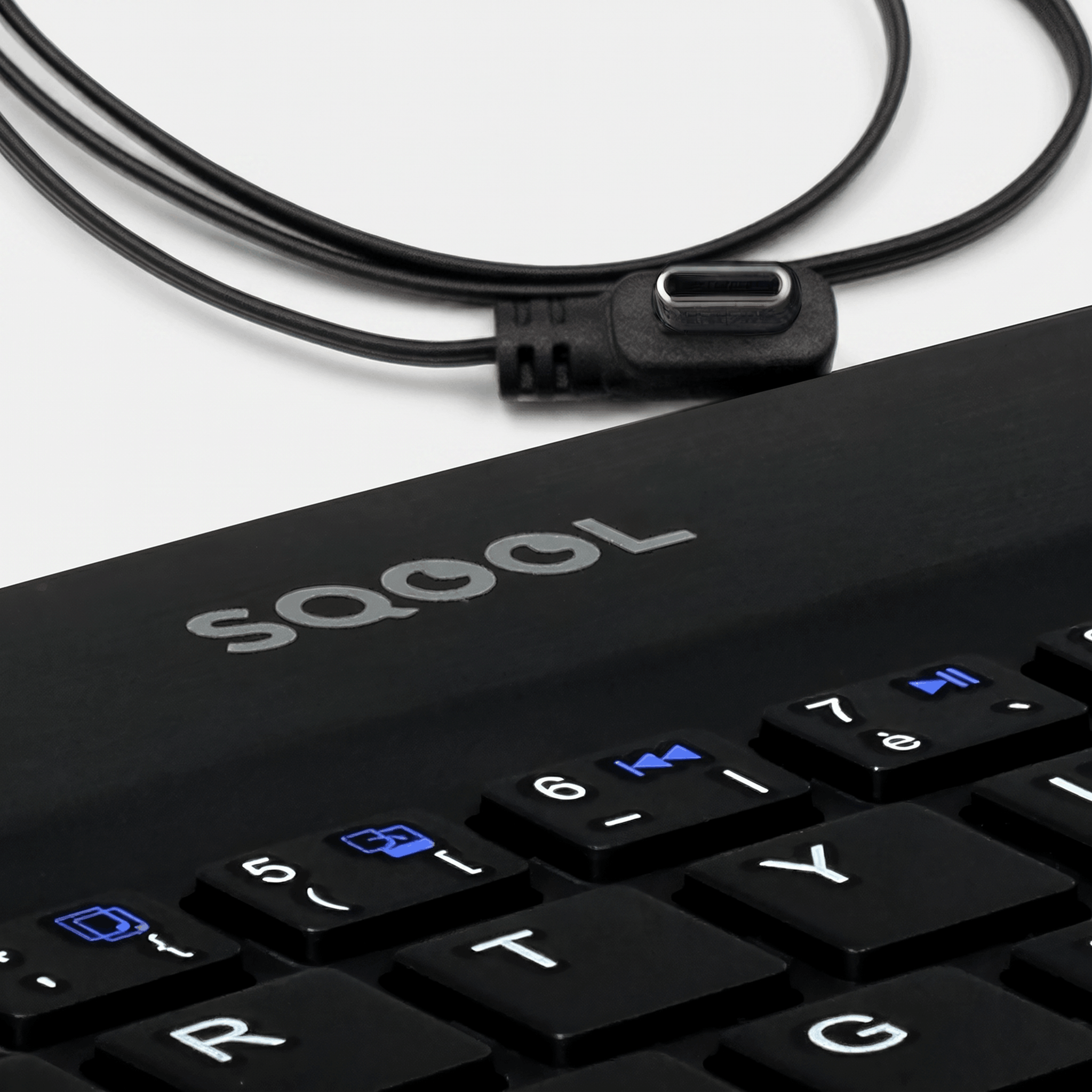 Clavier USB-C Ultra-Fin - Tablettes Y10 Premium & SQOOL