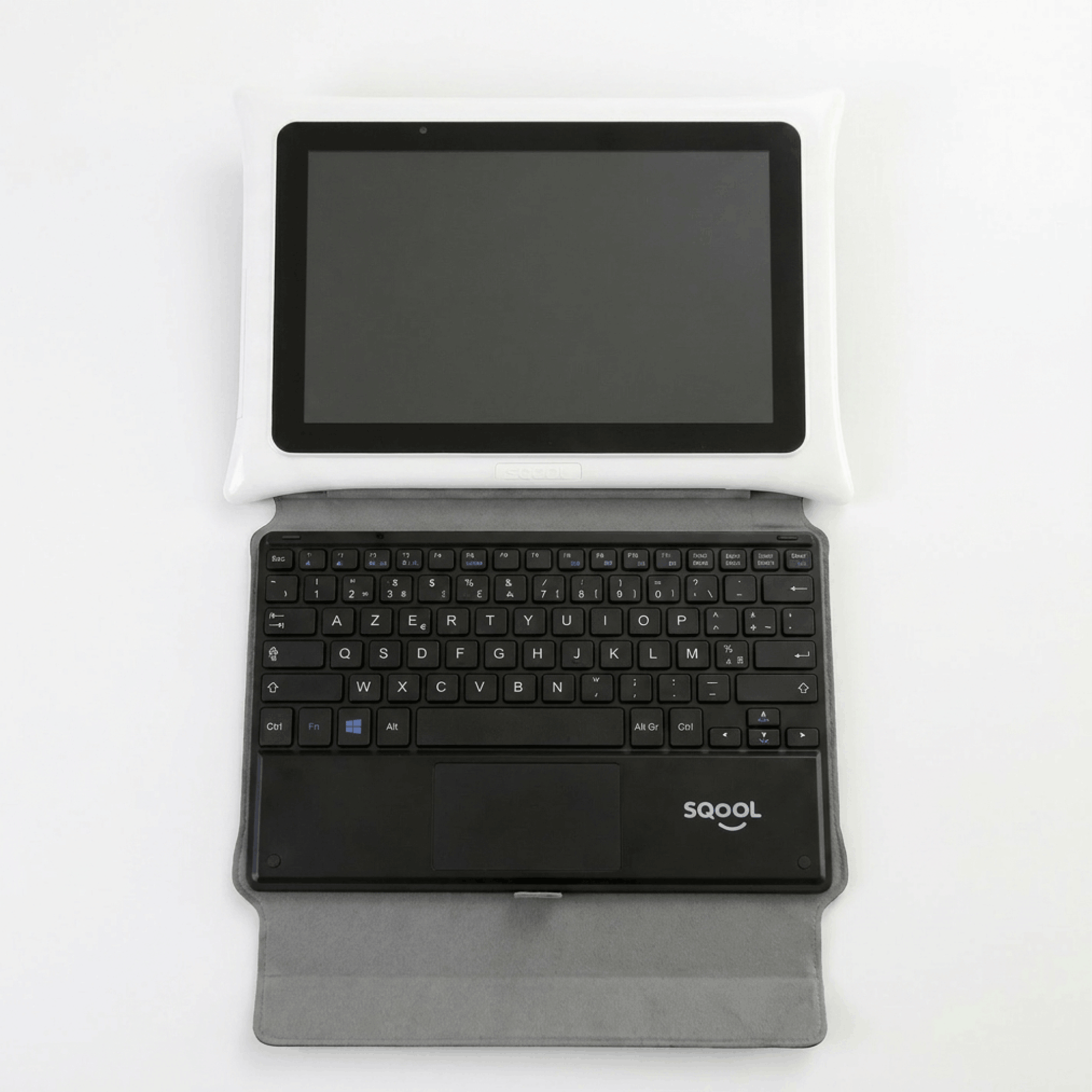 Étui-Clavier AZERTY - Tablette SQOOL (v4 à v4.2)
