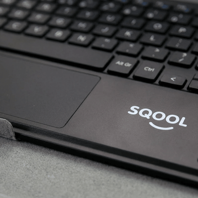 Étui-Clavier AZERTY - Tablette SQOOL (v4 à v4.2)