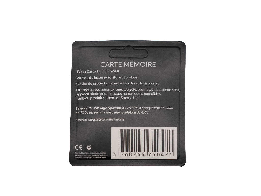 CARTE SD 32 GO QOOQ