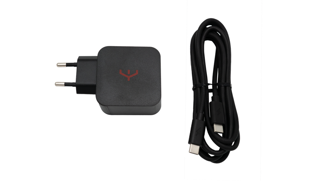 BLOC CHARGEUR AVEC CABLE USB-C 30W EN BOITE